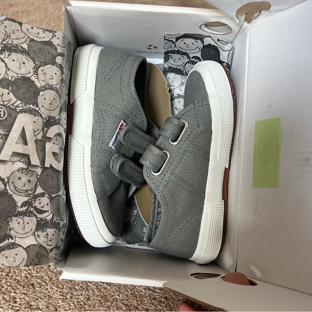 Superga Kids’ 2750 Classic Canvas Sneakers